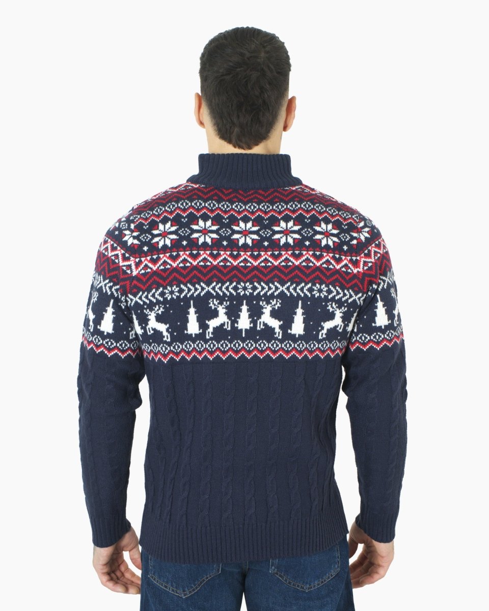 Mens Nordic Style Christmas Jumper