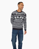 Merry Christmas Navy Festive Jumper