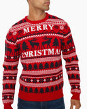 Merry Christmas Red Festive Jumper