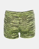 Mint Blurry Pattern Kids Short