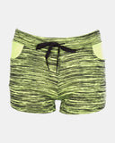 Mint Blurry Pattern Kids Short