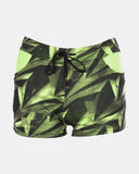 Mint Geo Pattern Kids Short