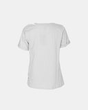 Mint Ripped Holes Rounded Neck T-Shirt