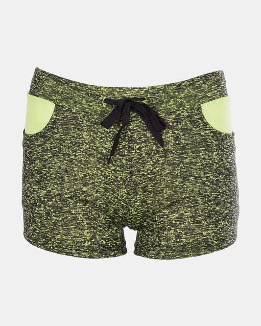 Mint Specky Pattern Kids Short