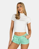 Mint Womens Cotton Shorts