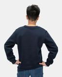 Moon House Printed Navy Sweatshirt