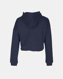 Navy Girl's Long - Sleeve Hoodie