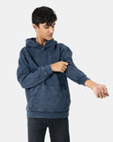 Navy Kids Bleach - Effect Hoodie