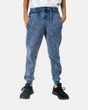 Navy Kids Bleach - Effect Sweatpants