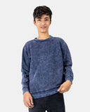Navy Kids Bleach - Effect Sweatshirts