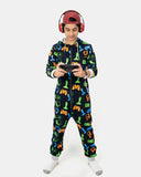 Navy Kids Gaming Onesie