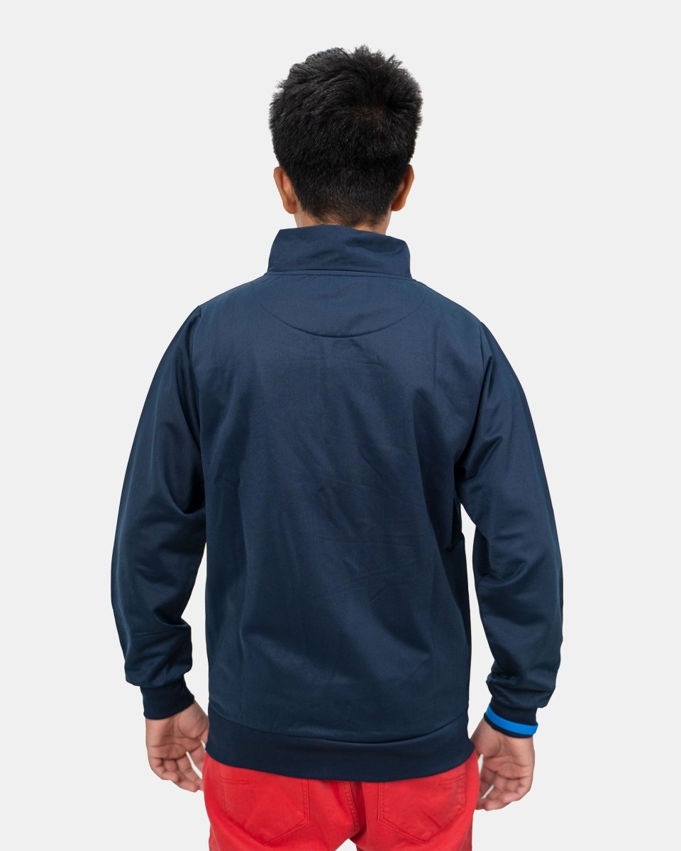 Navy Kids Lightweight Track Jacket