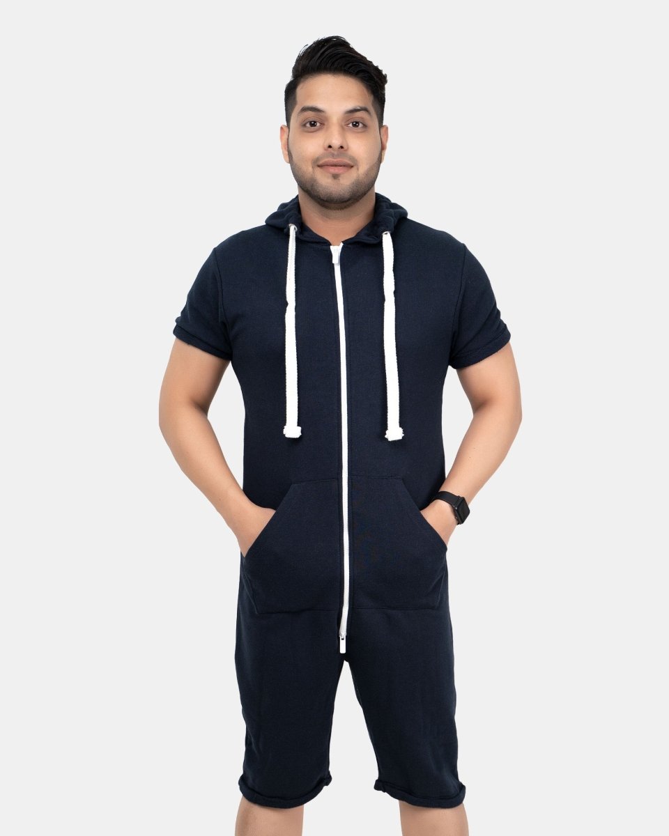 Navy Men One - Piece Jumpsuit