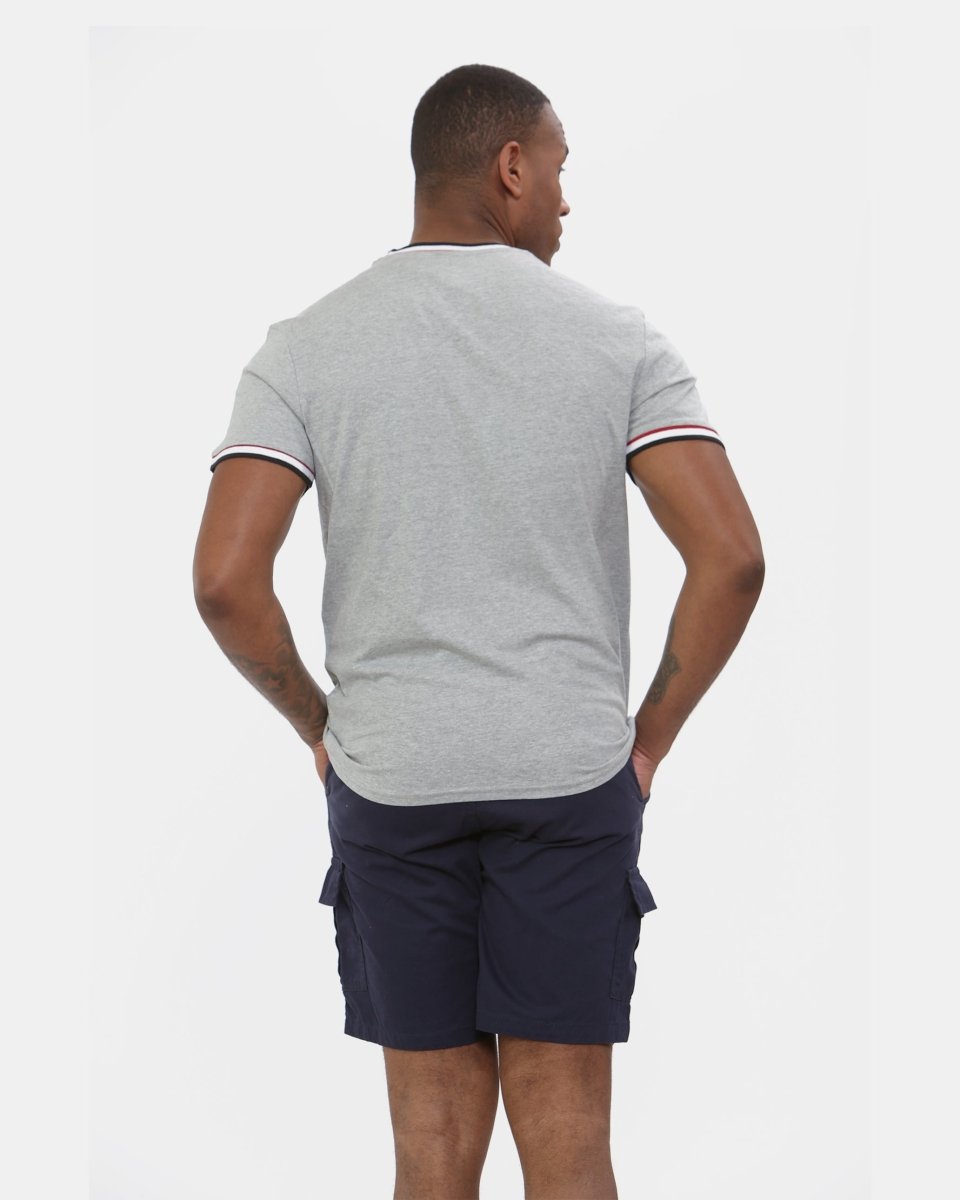 Navy Mens Combat Canvas Chino Shorts