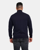 Navy Turtleneck Long Sleeve Jumper