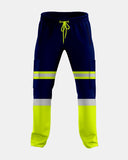 Neon Green/Navy Hi Vis Trousers - 1