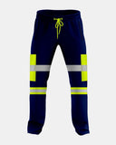Neon Green/Navy Hi Vis Trousers - 2