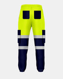 Neon Green/Navy Hi Vis Trousers - 4