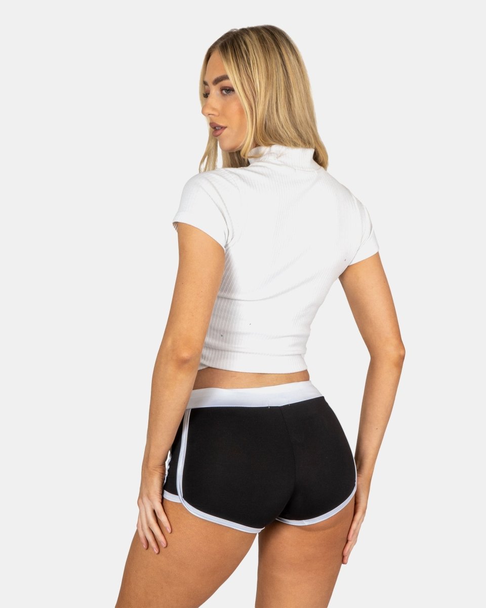NY88 Black - Light - Brown Summer Shorts