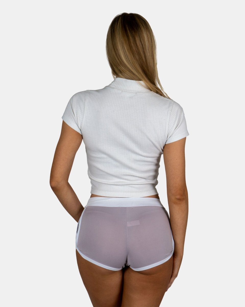 NY88 Light - Brown - White Summer Shorts