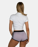 NY88 Sliver - Grey - Black Summer Shorts