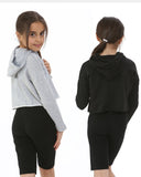 Pack of 2: Black/Grey Girl's Hoodie
