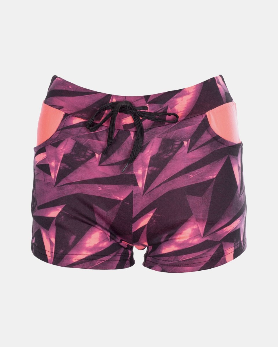 Pink Geo Pattern Womens Short