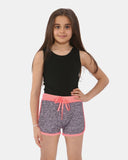 Pink Kid's Workout Casual Short