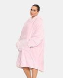 Pink Women's Sherpa Lining Hoodie