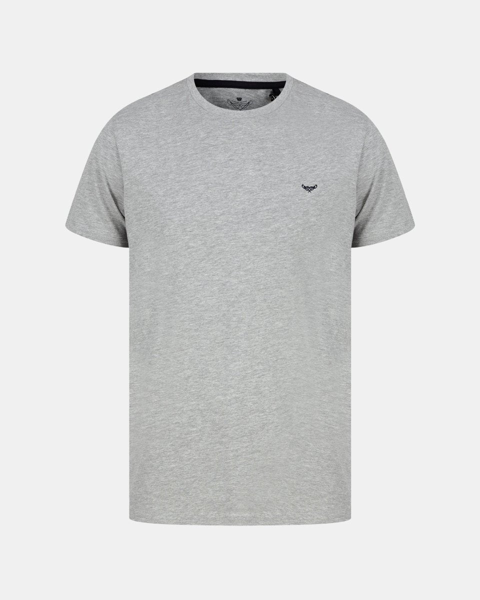Plain Grey Short Sleeve T-Shirt