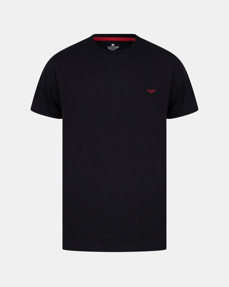 Plain Navy Short Sleeve T-Shirt