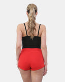Red Running Summer Shorts