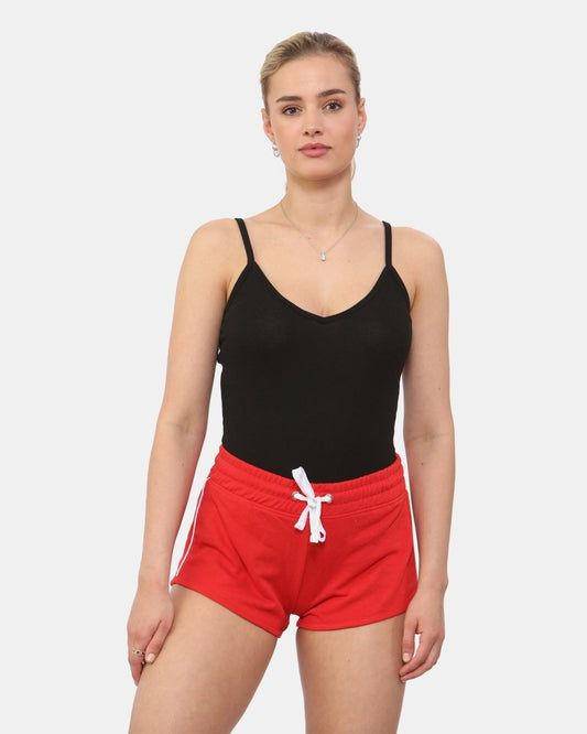 Red Running Summer Shorts