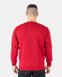 Red Santa Sleigh Retro Christmas Jumper