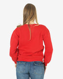 Red Women Football's Christmas Jumpers