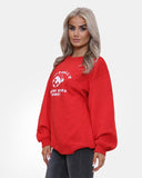 Red Women Football's Christmas Jumpers