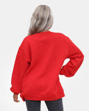 Red Women Football's Christmas Jumpers