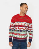 Reindeer Mens Novelty Knitted Jumpers