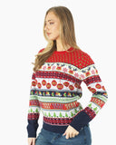 Reindeer Womens Novelty Knitted Jumpers
