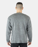 Santa To the Pub Grey Pullover Jumper