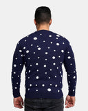 Santa To the Pub Navy Pullover Jumper