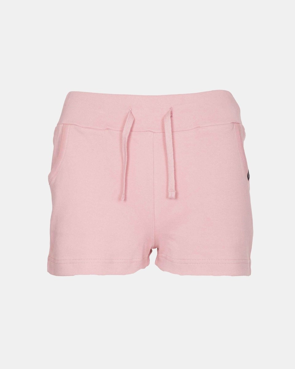 Shell Pink Casual Summer Plain Shorts