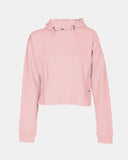 Shell Pink Girl's Long - Sleeve Hoodie