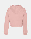 Shell Pink Girl's Long - Sleeve Hoodie