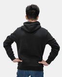 Skeleton Hands Printed Black Hoodie