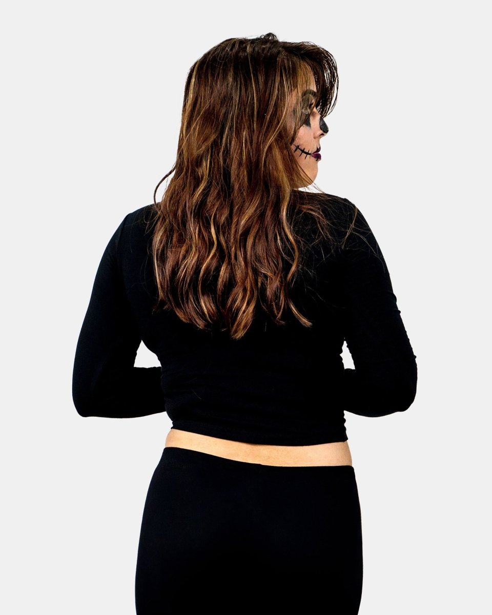 Skull Hands Women's Printed Shirt