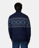 Snowman Mens Navy Christmas Jumper