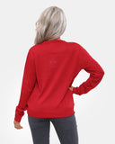 Star Tree Red Womens Christmas Jumpers