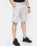 Stone Knee Length Cargo Shorts