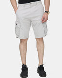 Stone Knee Length Cargo Shorts